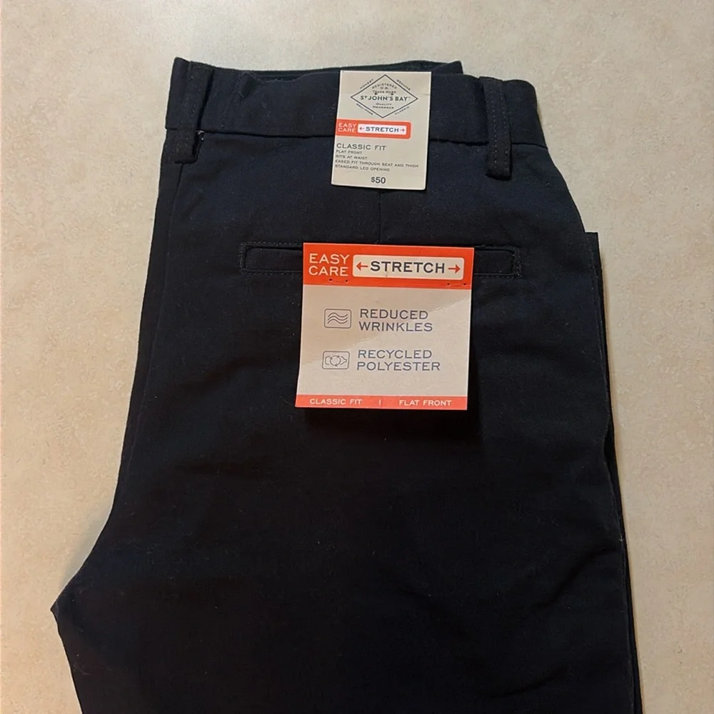 NWT Men’s Black 30x30 Pants - Picture 2 of 5